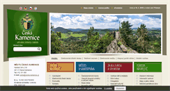 Desktop Screenshot of ceska-kamenice.cz