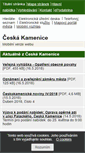 Mobile Screenshot of ceska-kamenice.cz