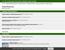 Tablet Screenshot of ceska-kamenice.cz